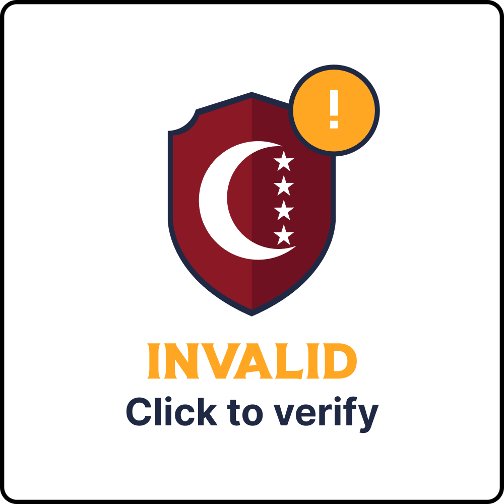 Licence Seal - Invalid status